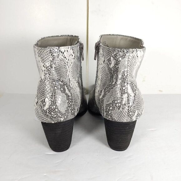 Coconuts by Matisse Women's Astoria US 8, 5M Gray Snake Skin Ankle Booties Boots - Picture 9 of 12